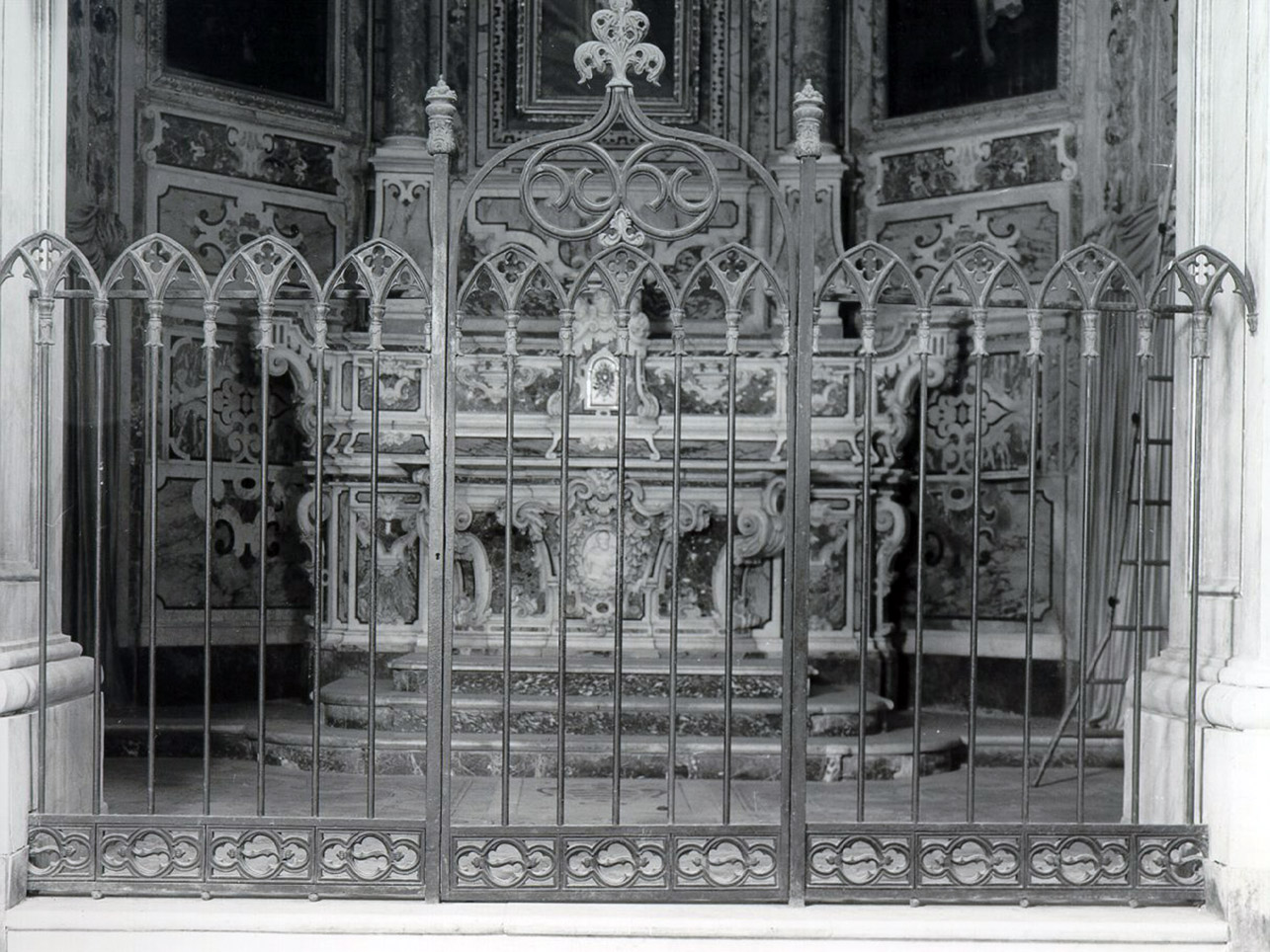 cancello, serie - bottega napoletana (metà sec. XIX)