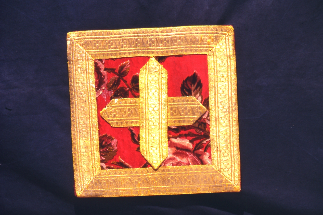 borsa del corporale - manifattura napoletana (metà sec. XIX)