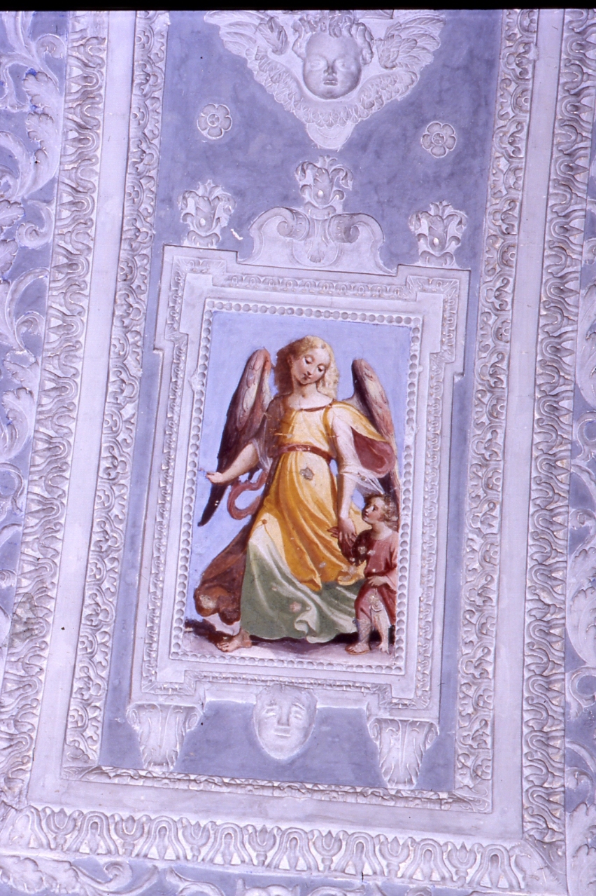 San Raffaele Arcangelo (dipinto, elemento d'insieme) di Corenzio Belisario (prima metà sec. XVII)