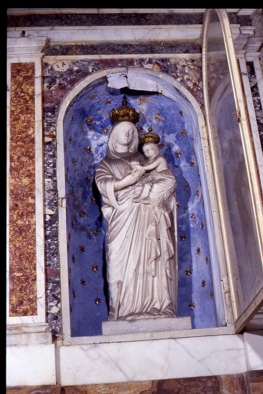 Madonna con Bambino (statua) di Gagini Domenico (prima metà sec. XIX)