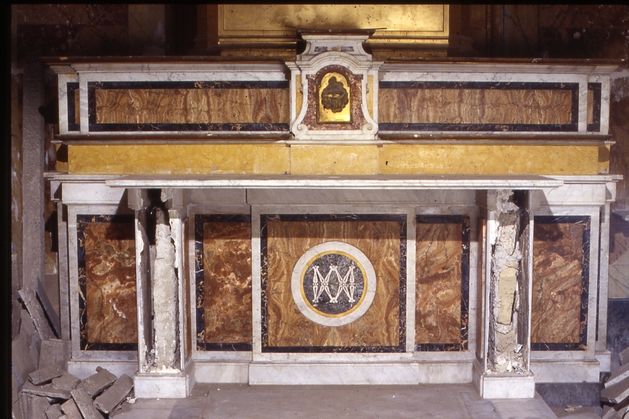altare - bottega napoletana (seconda metà sec. XVIII)
