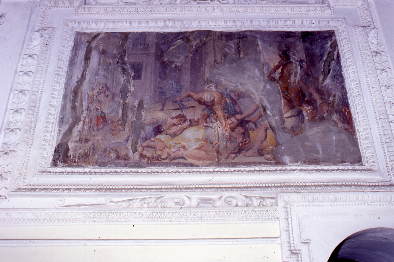 strage degli innocenti (dipinto, elemento d'insieme) di Azzolino Giovan Bernardo detto Siciliano (sec. XVII)
