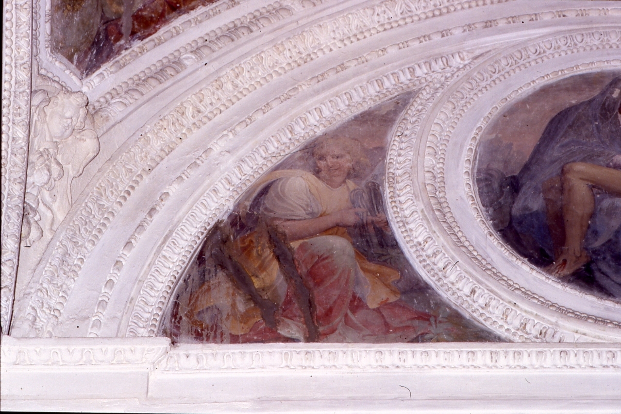 angelo (dipinto, elemento d'insieme) di Azzolino Giovan Bernardo detto Siciliano (sec. XVII)