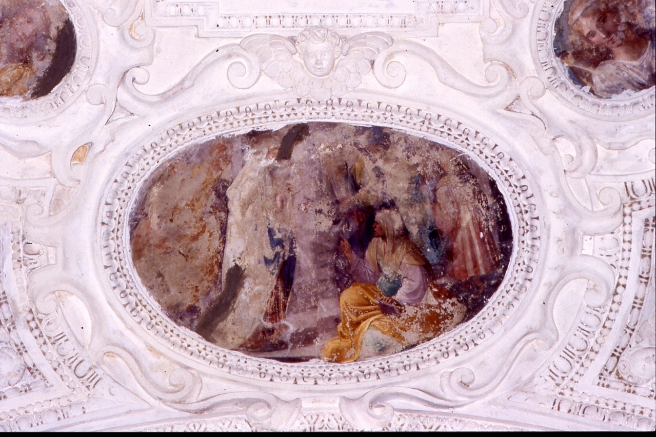 scena biblica (dipinto, elemento d'insieme) di Azzolino Giovan Bernardo detto Siciliano (sec. XVII)