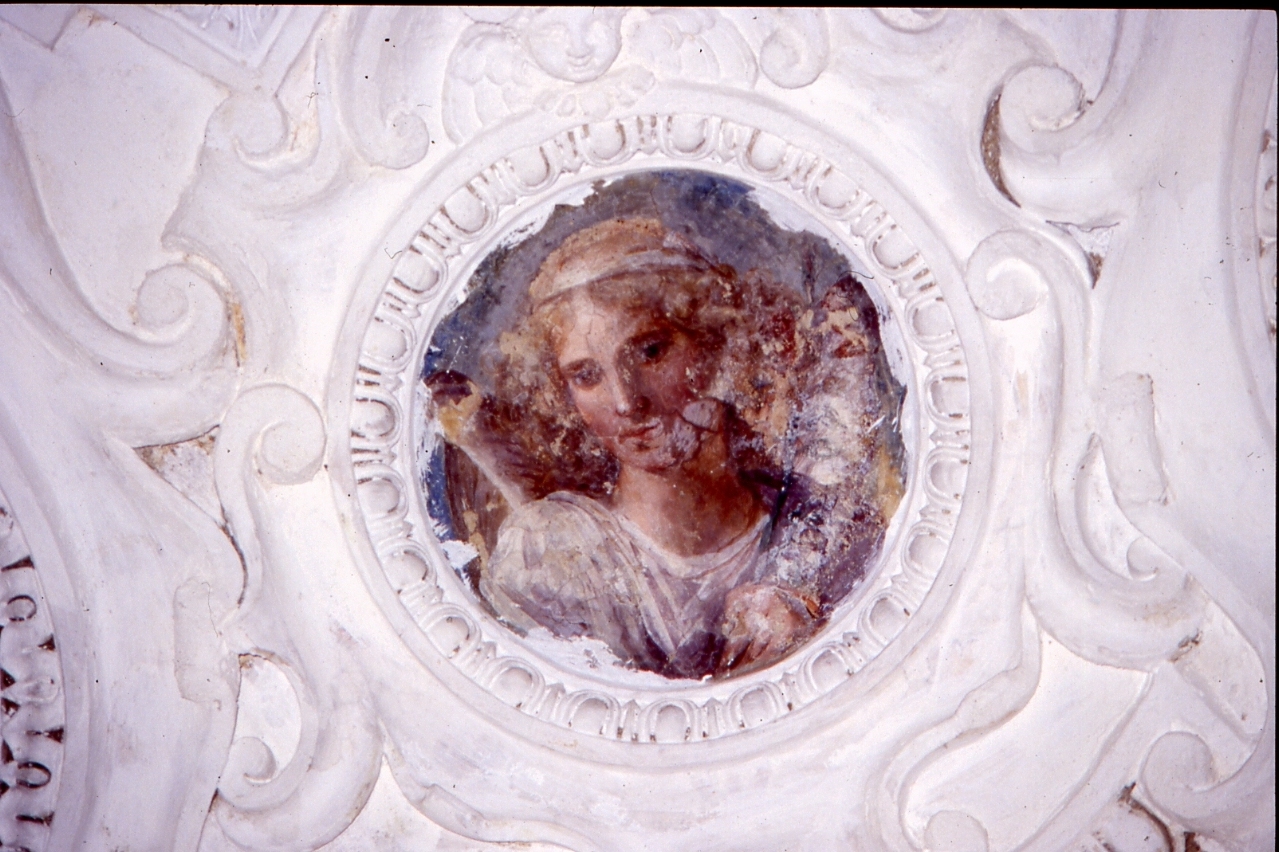 angelo (dipinto, elemento d'insieme) di Azzolino Giovan Bernardo detto Siciliano (sec. XVII)