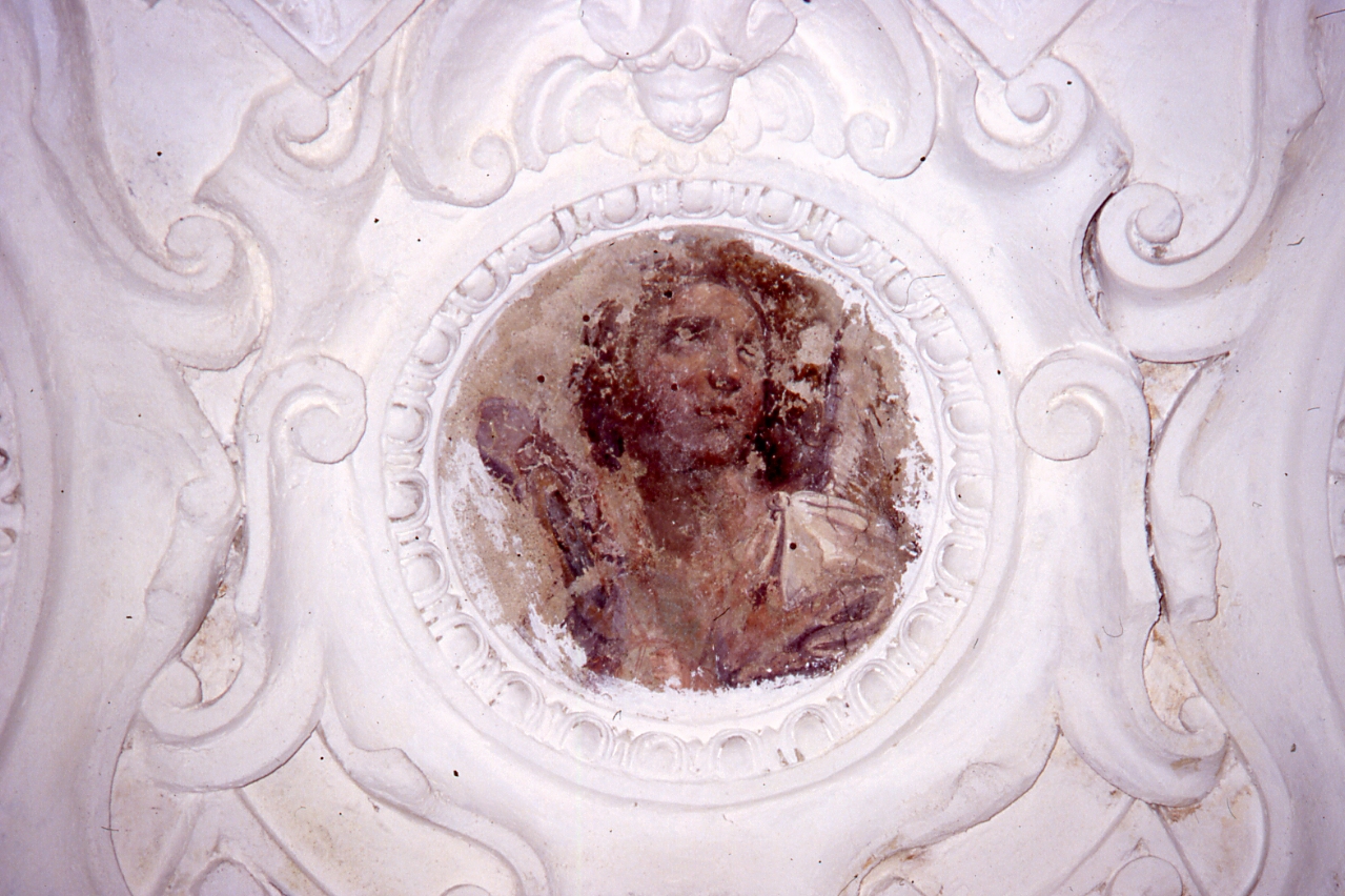 angelo (dipinto, elemento d'insieme) di Azzolino Giovan Bernardo detto Siciliano (inizio sec. XVII)