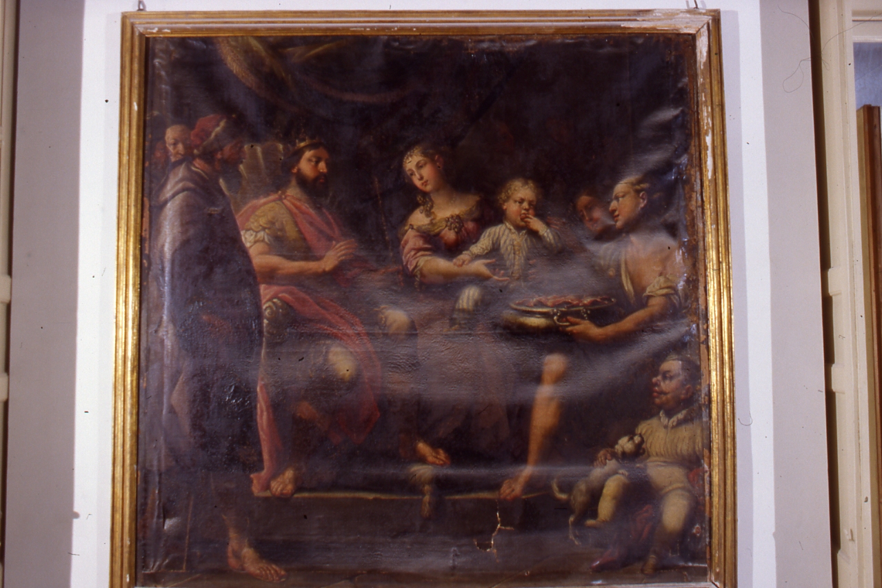 scena biblica (dipinto) di Regolia Michele (seconda metà sec. XVII)