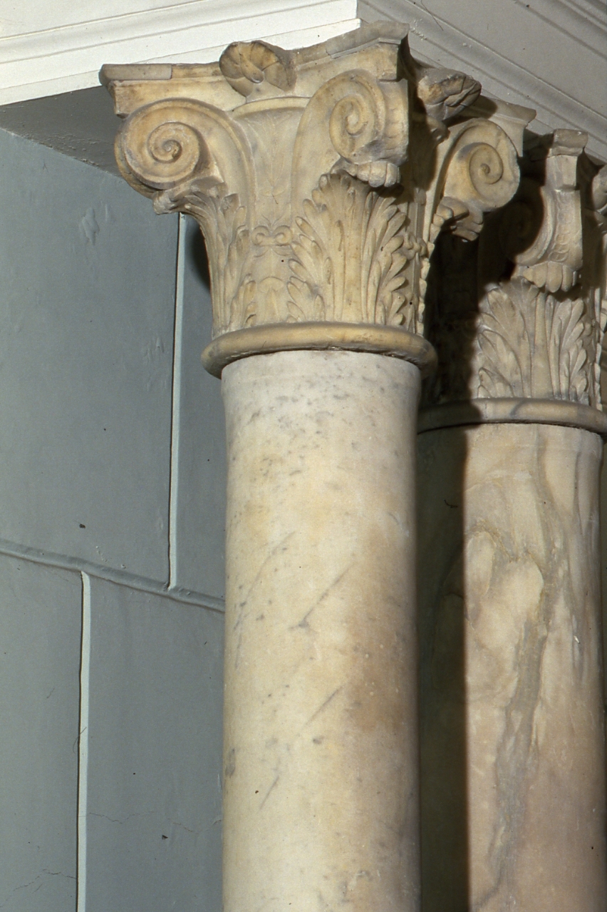 colonna - bottega napoletana (fine sec. XV)