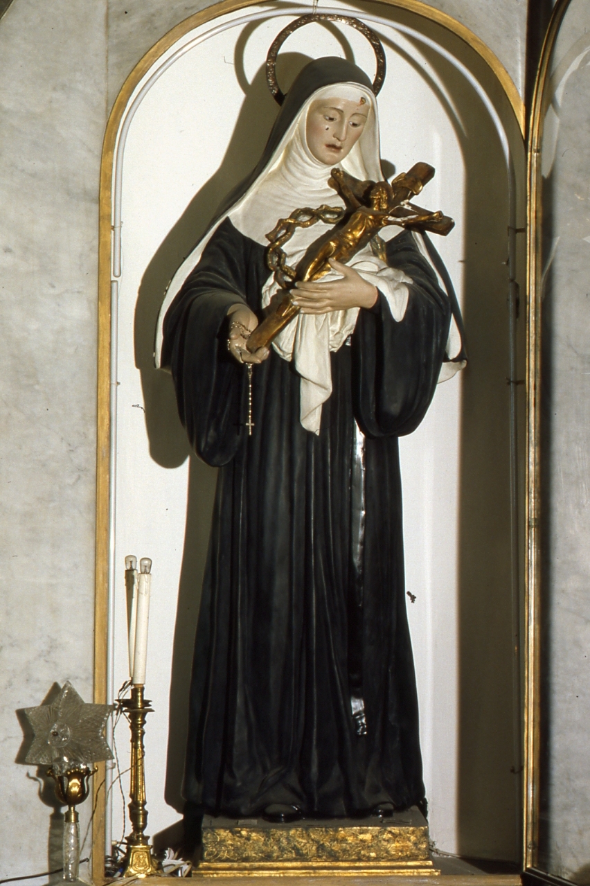 Santa Rita da Cascia (statua) - bottega napoletana (prima metà sec. XX)