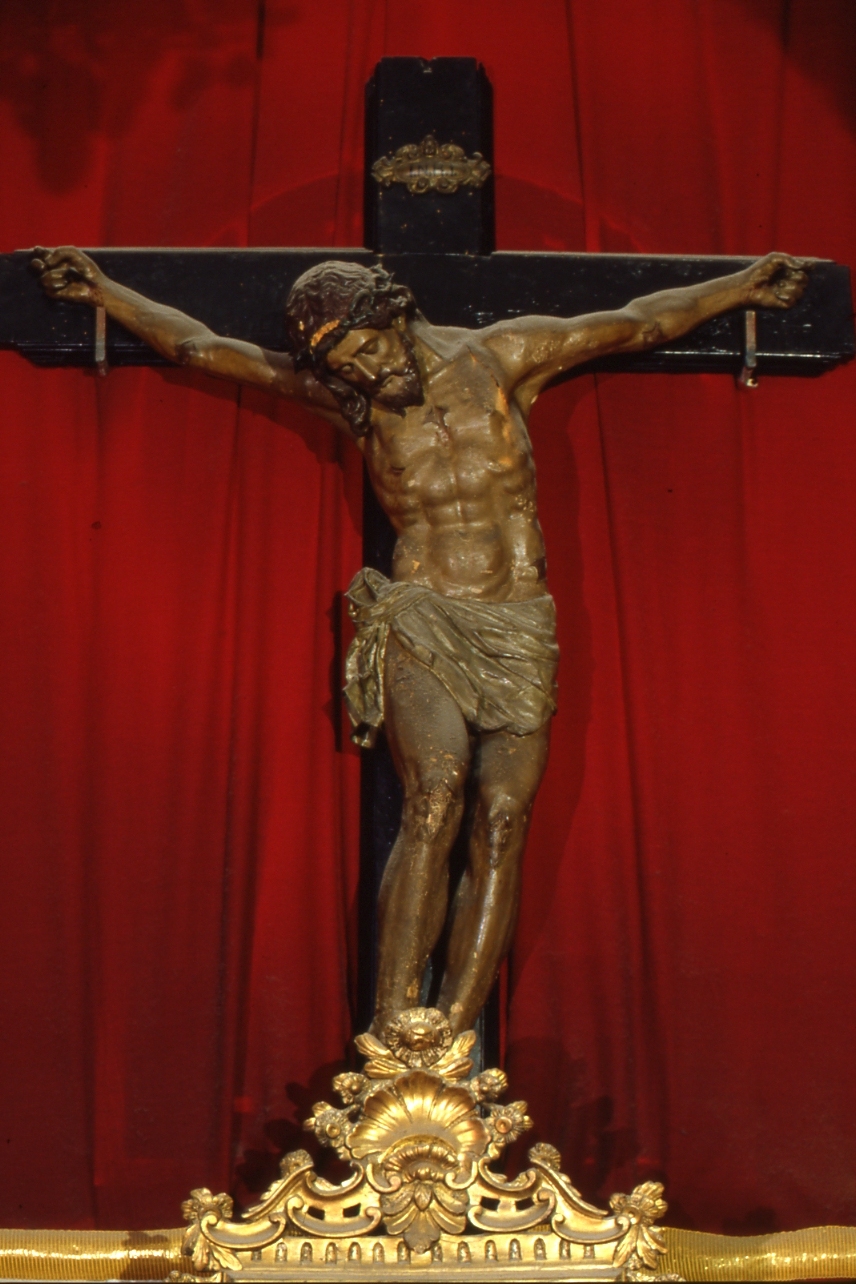 Cristo crocifisso (statua) - bottega napoletana (fine sec. XVIII)