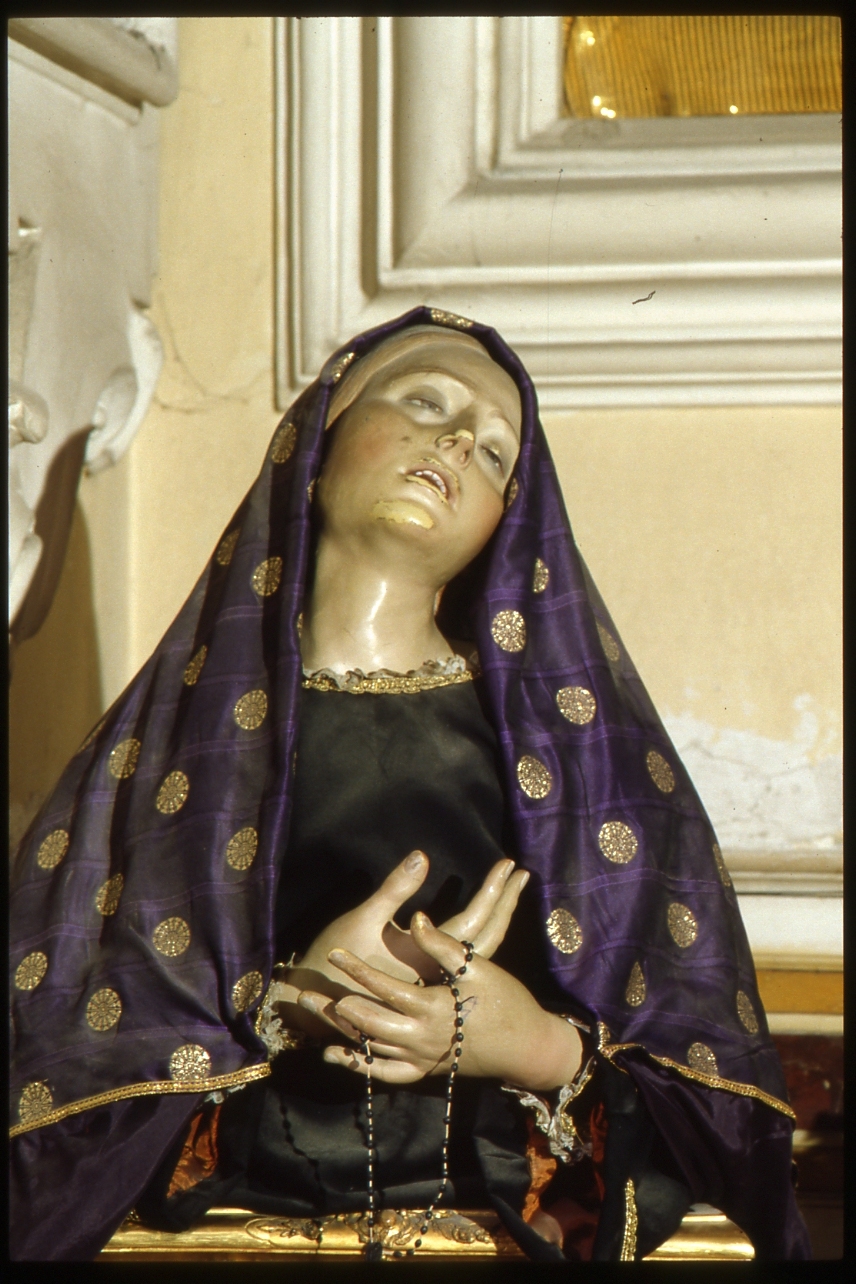 Madonna Addolorata (busto) - bottega napoletana (inizio sec. XX)