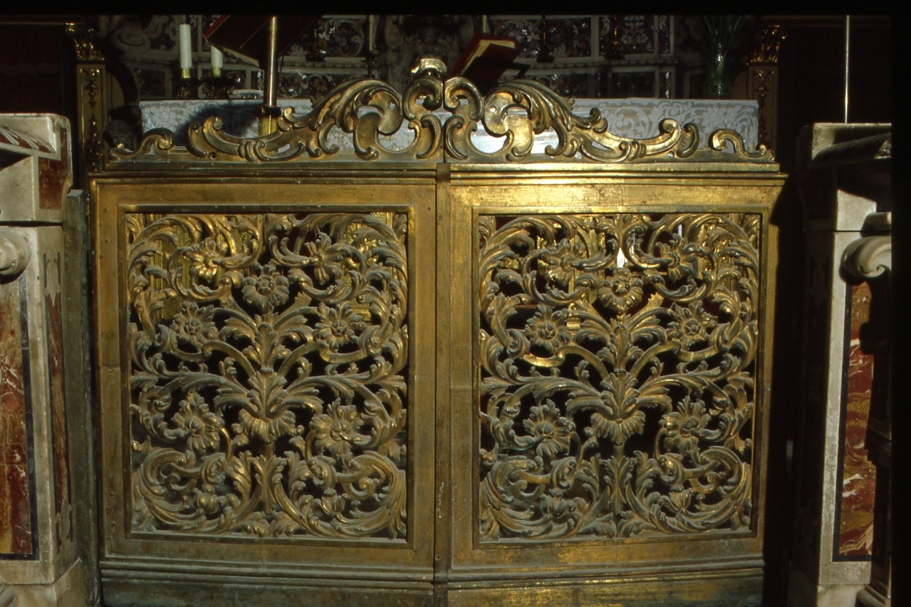 cancello di balaustrata di Ragozzino Gennaro (bottega) (sec. XVIII)