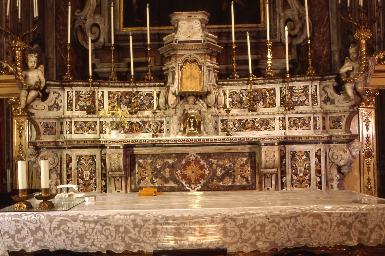 altare maggiore di Ragozzino Gennaro (bottega) (sec. XVIII)