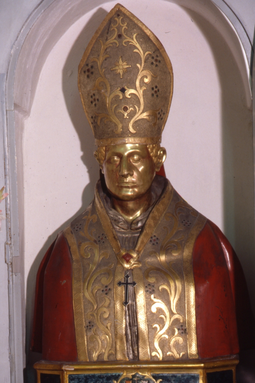 San Gennaro (busto) - bottega napoletana (seconda metà sec. XVIII)