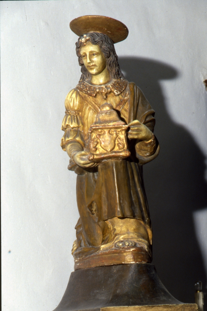 Santa (statua) - bottega napoletana (sec. XX)