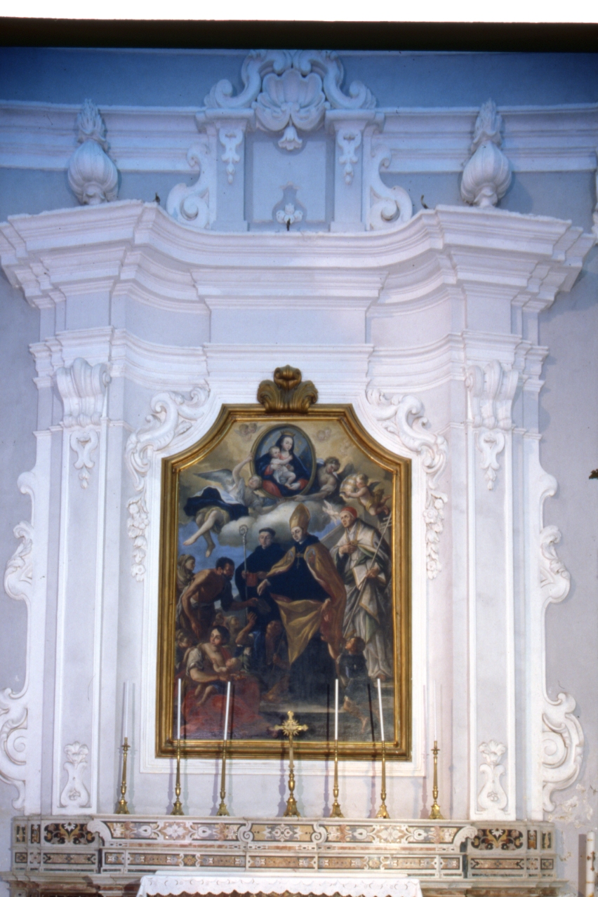 decorazione plastico-architettonica - bottega napoletana (sec. XVIII)