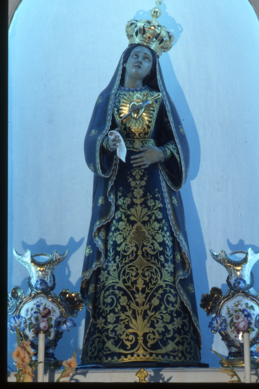 Madonna Addolorata (statua) di Perathoner Ferdinand (sec. XX)