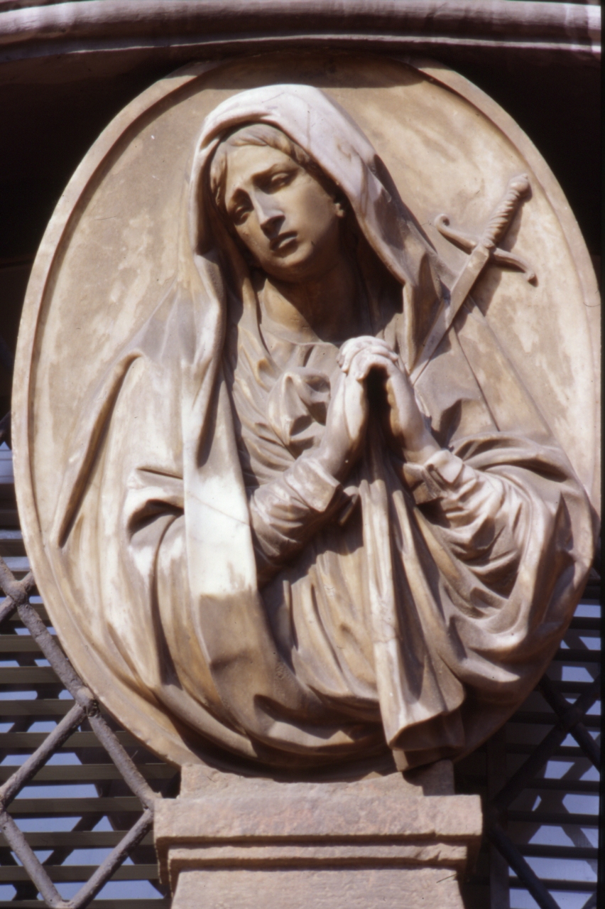 Madonna Addolorata (rilievo) - bottega napoletana (fine sec. XVIII)