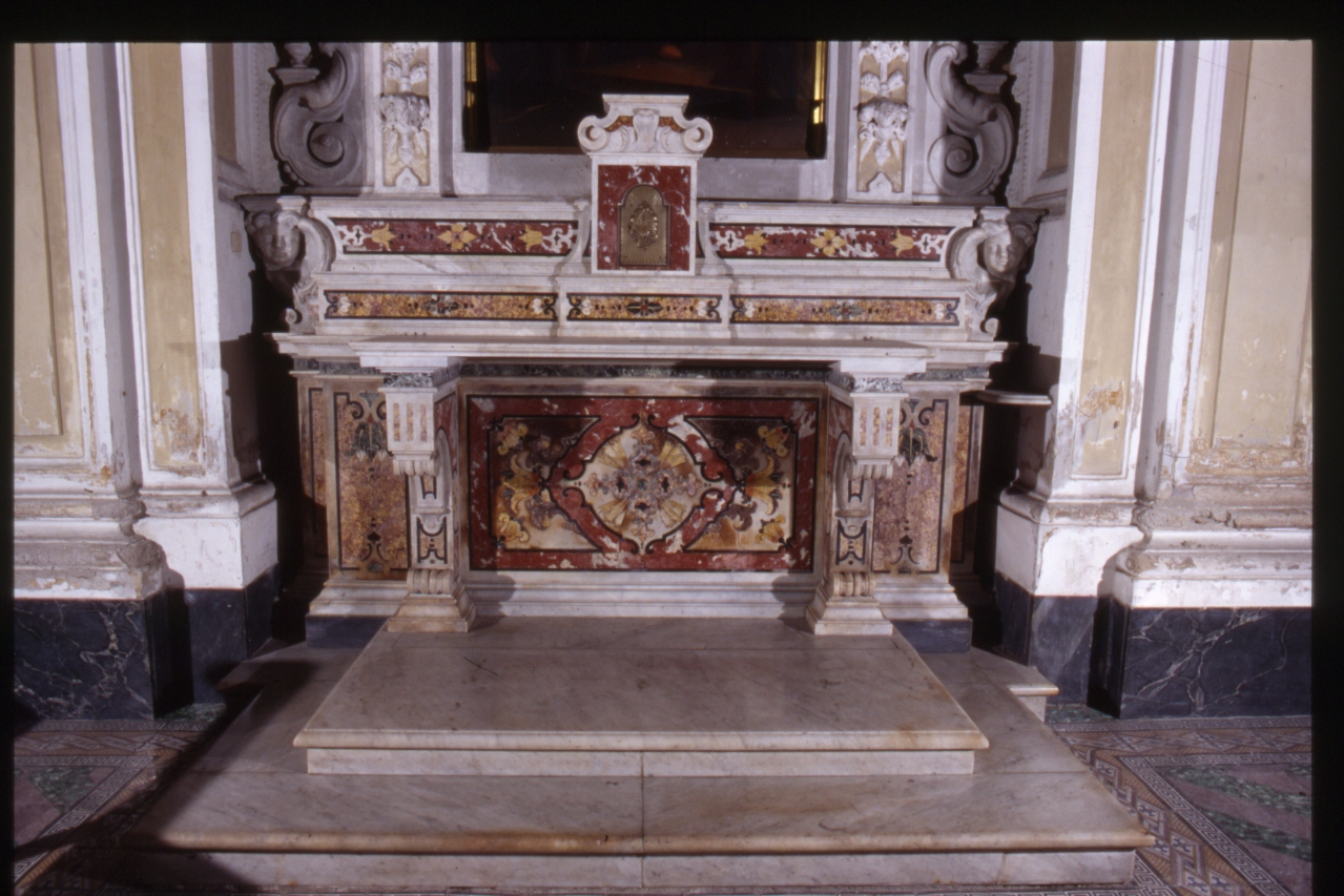 altare - bottega napoletana (ultimo quarto sec. XVII)