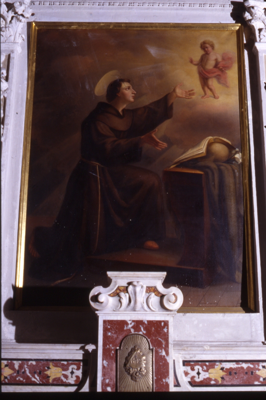 Sant'Antonio da Padova (dipinto) - ambito napoletano (seconda metà sec. XVIII)
