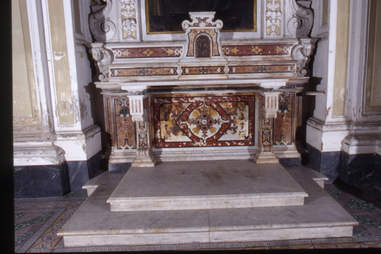 altare, serie - bottega napoletana (ultimo quarto sec. XVII)