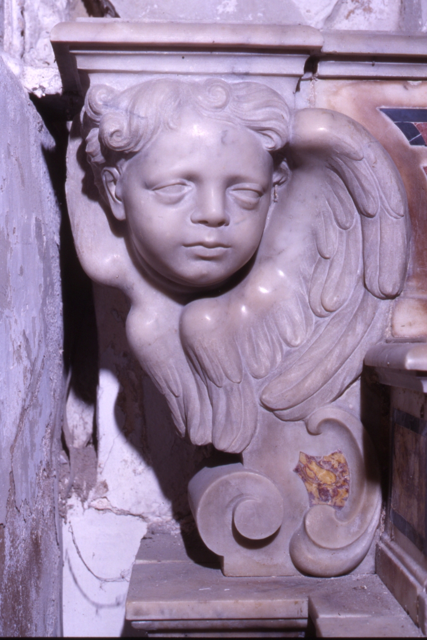 cherubino (scultura) - bottega napoletana (ultimo quarto sec. XVII)
