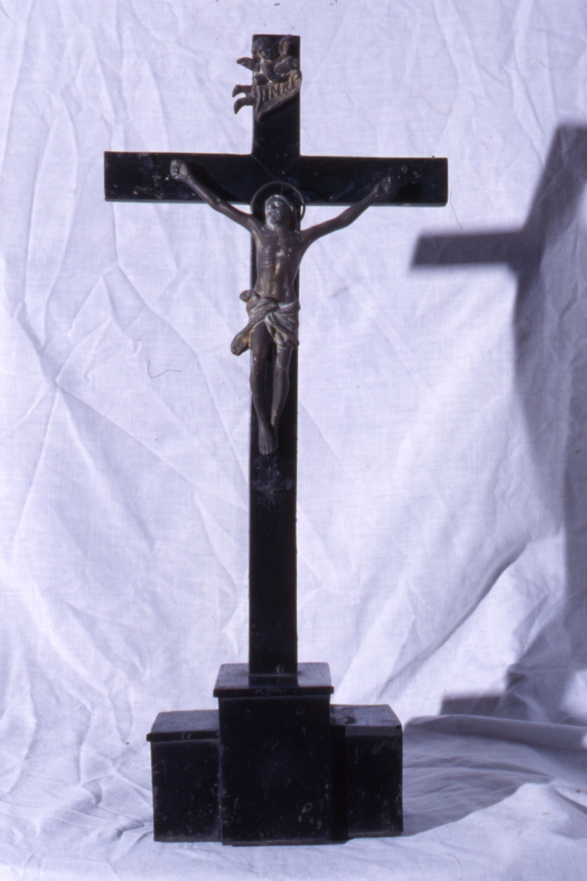 croce da tavolo - bottega napoletana (prima metà sec. XIX)