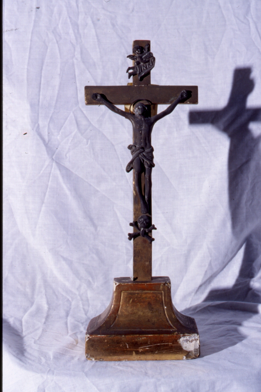 croce da tavolo - bottega napoletana (prima metà sec. XIX)