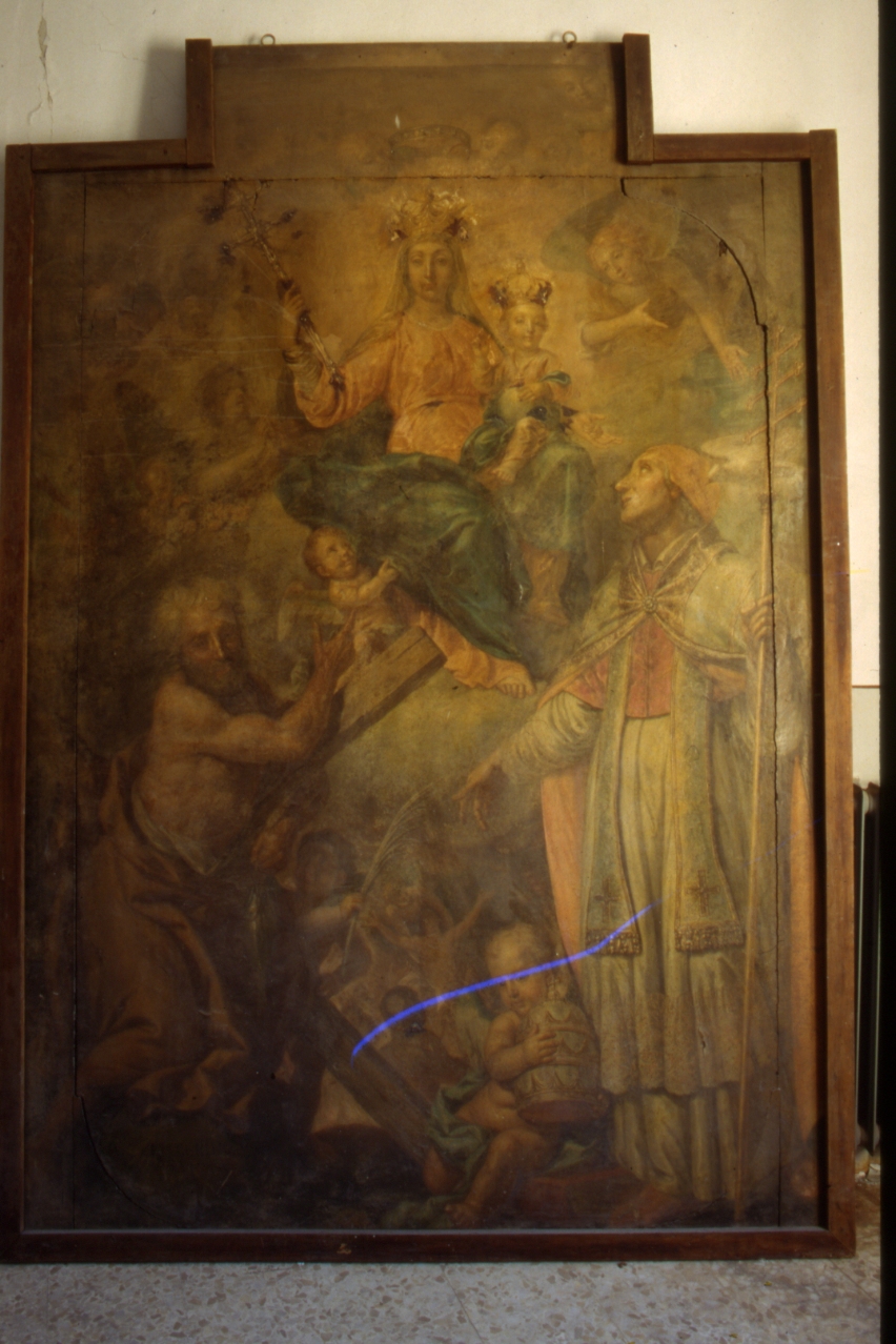 Madonna con Bambino (dipinto) di Pellegrino Antonio (sec. XVIII)