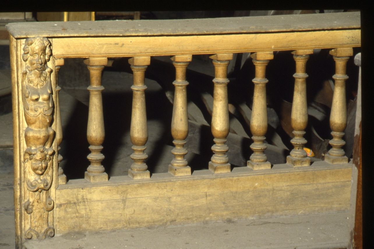 balaustrata - bottega napoletana (seconda metà sec. XVIII)