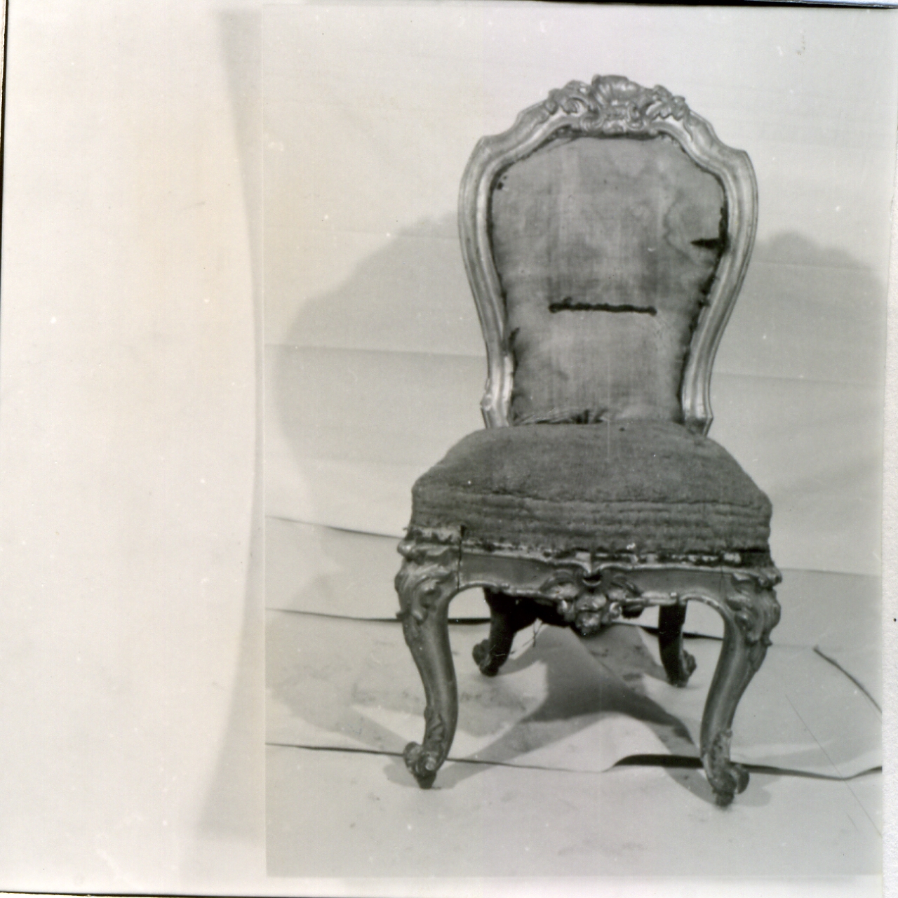 sedia - bottega napoletana (metà sec. XIX)