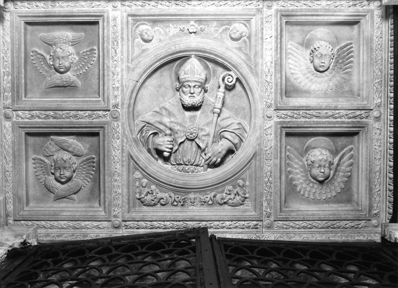 San Girolamo (rilievo) - bottega dei Malvito (inizio sec. XVI)