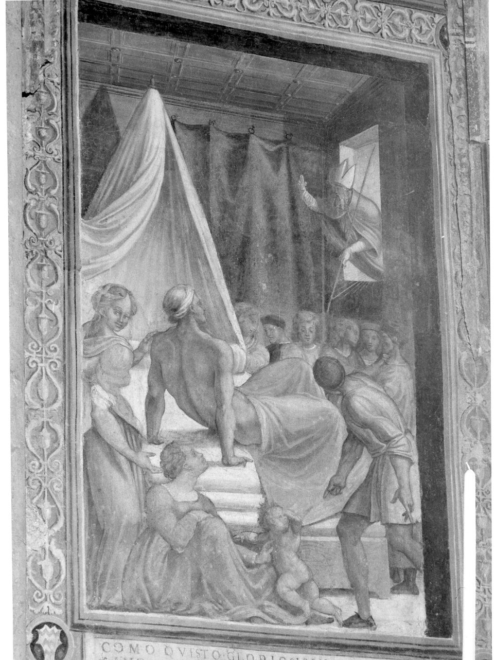 Storie della vita di Sant'Aspreno (dipinto, ciclo) di Tesauro Agostino (sec. XVI)