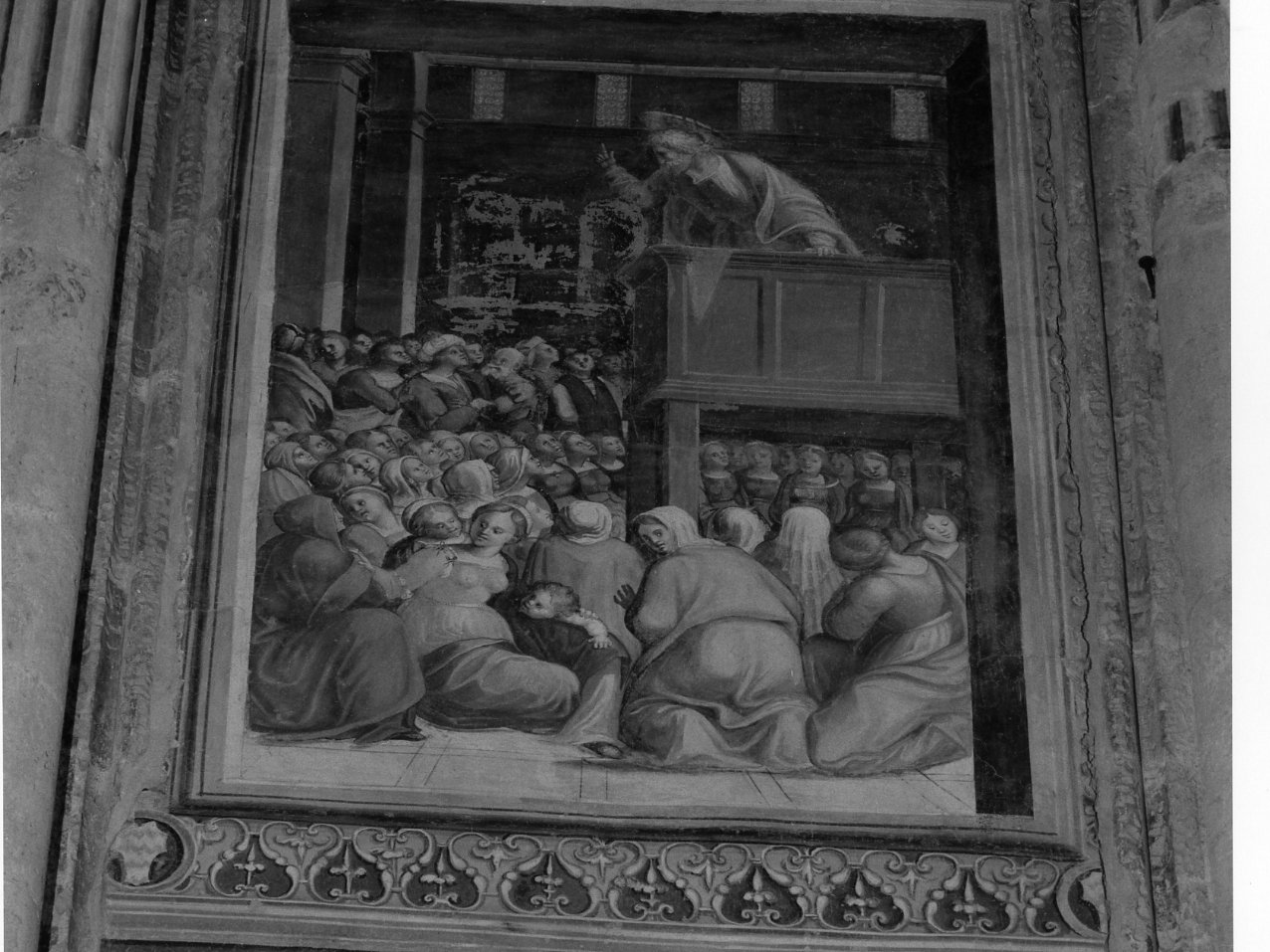 Storie della vita di Sant'Aspreno (dipinto, ciclo) di Tesauro Agostino (sec. XVI)