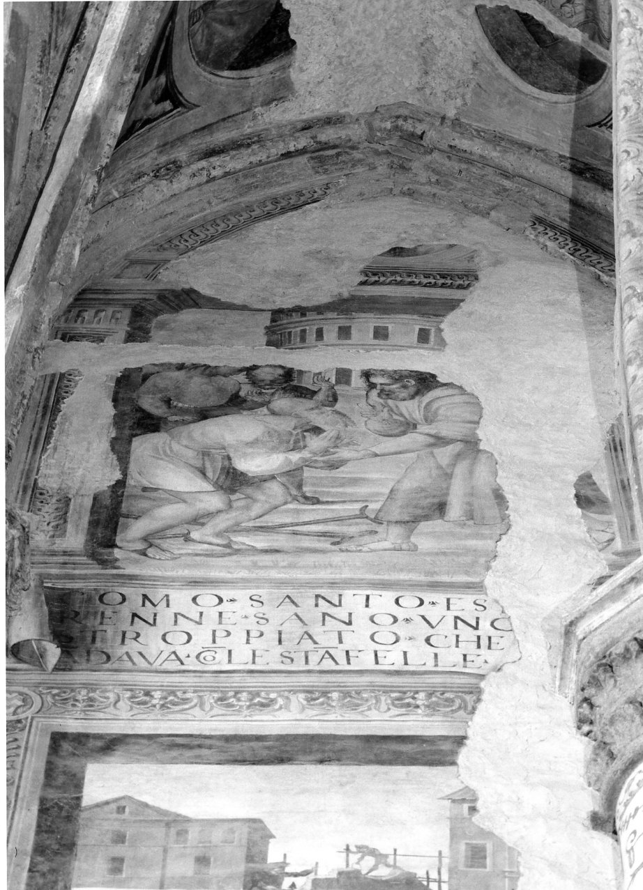 Storie della vita di Sant'Aspreno (dipinto, ciclo) di Tesauro Agostino (sec. XVI)