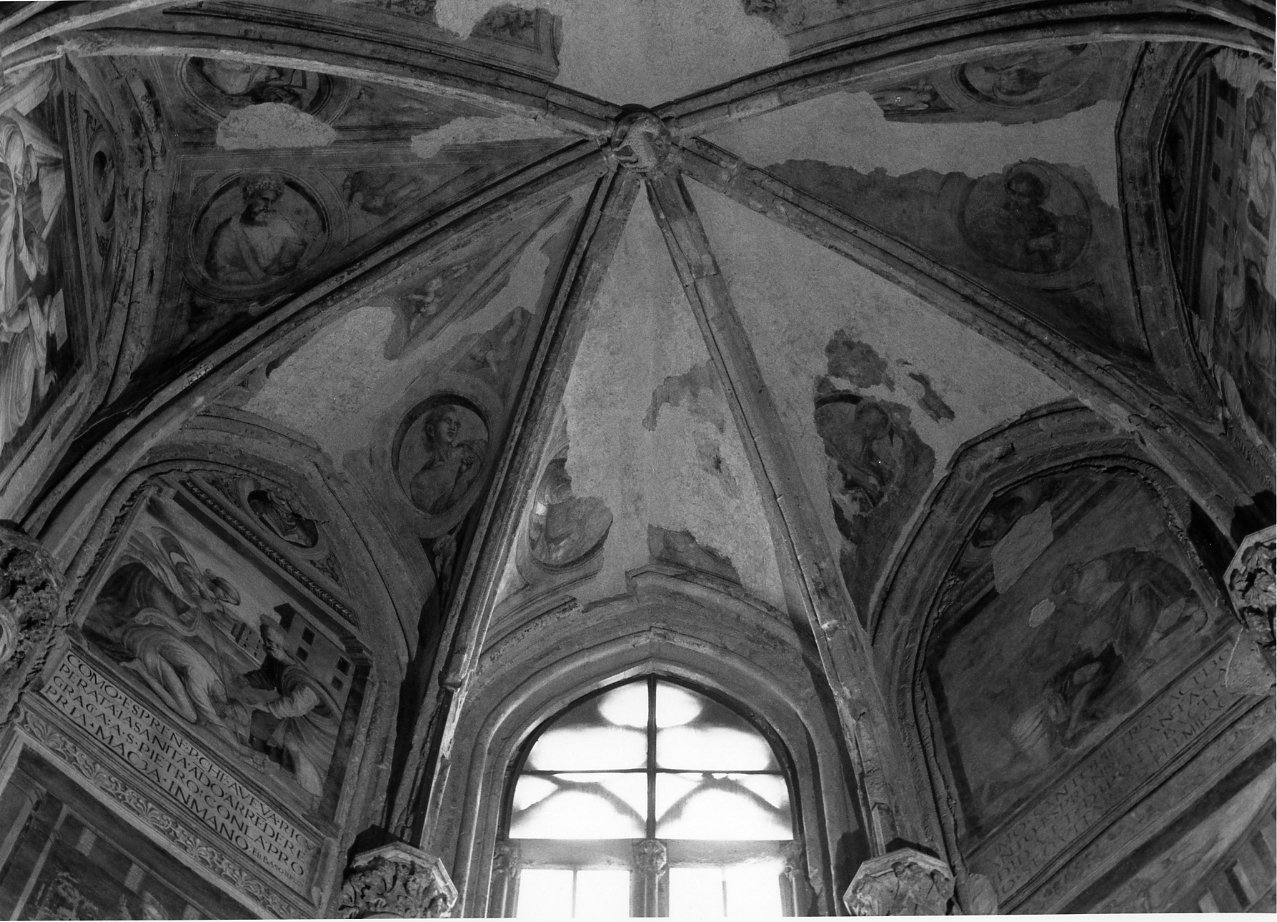 Santo (dipinto, serie) di Tesauro Agostino (sec. XVI)