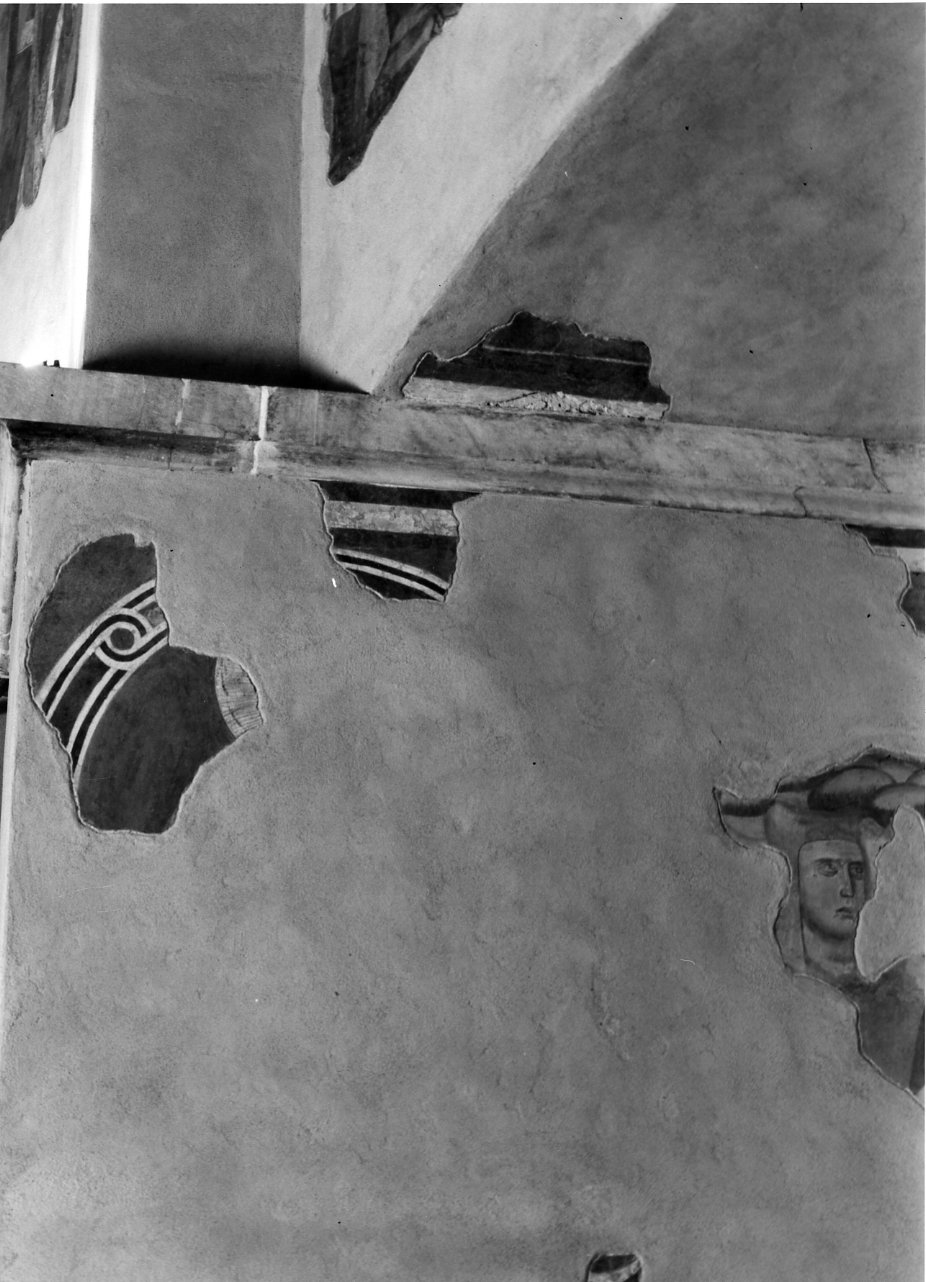 Santo (dipinto, frammento) di Montano d'Arezzo (sec. XIII)