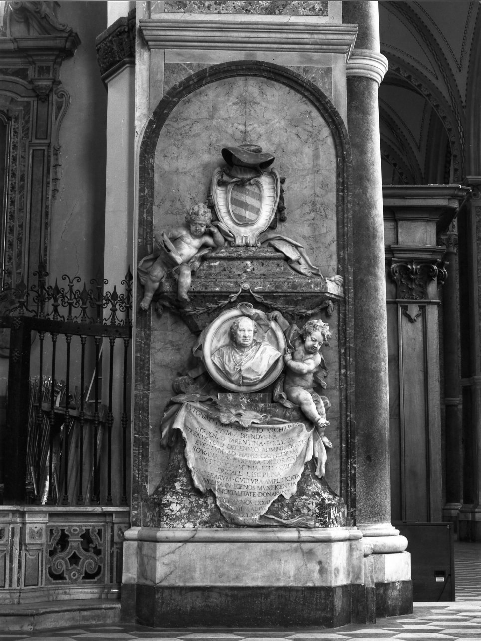 monumento funebre di Sammartino Giuseppe (attribuito) (sec. XVIII)