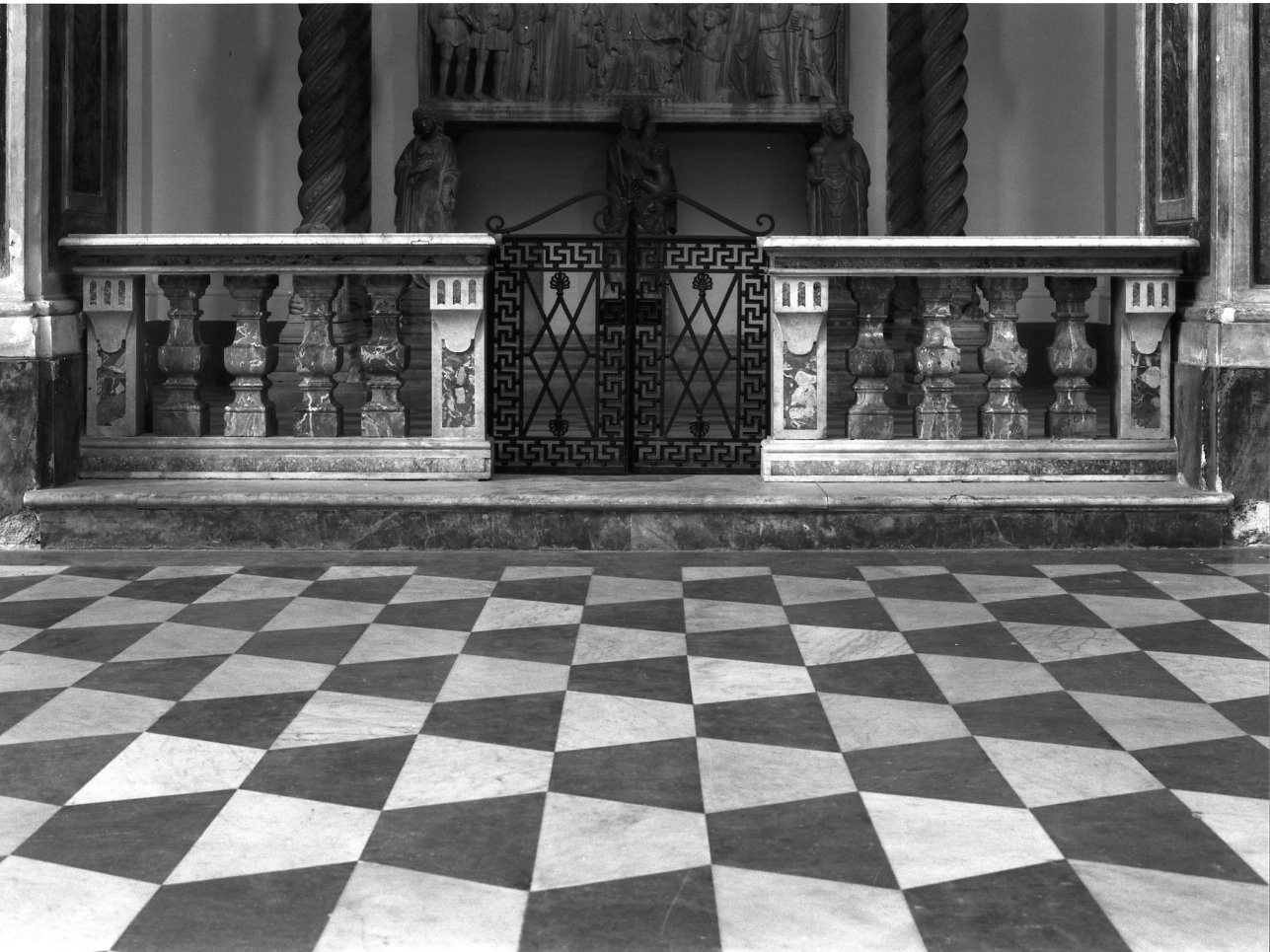 balaustrata - bottega campana (metà sec. XVIII)