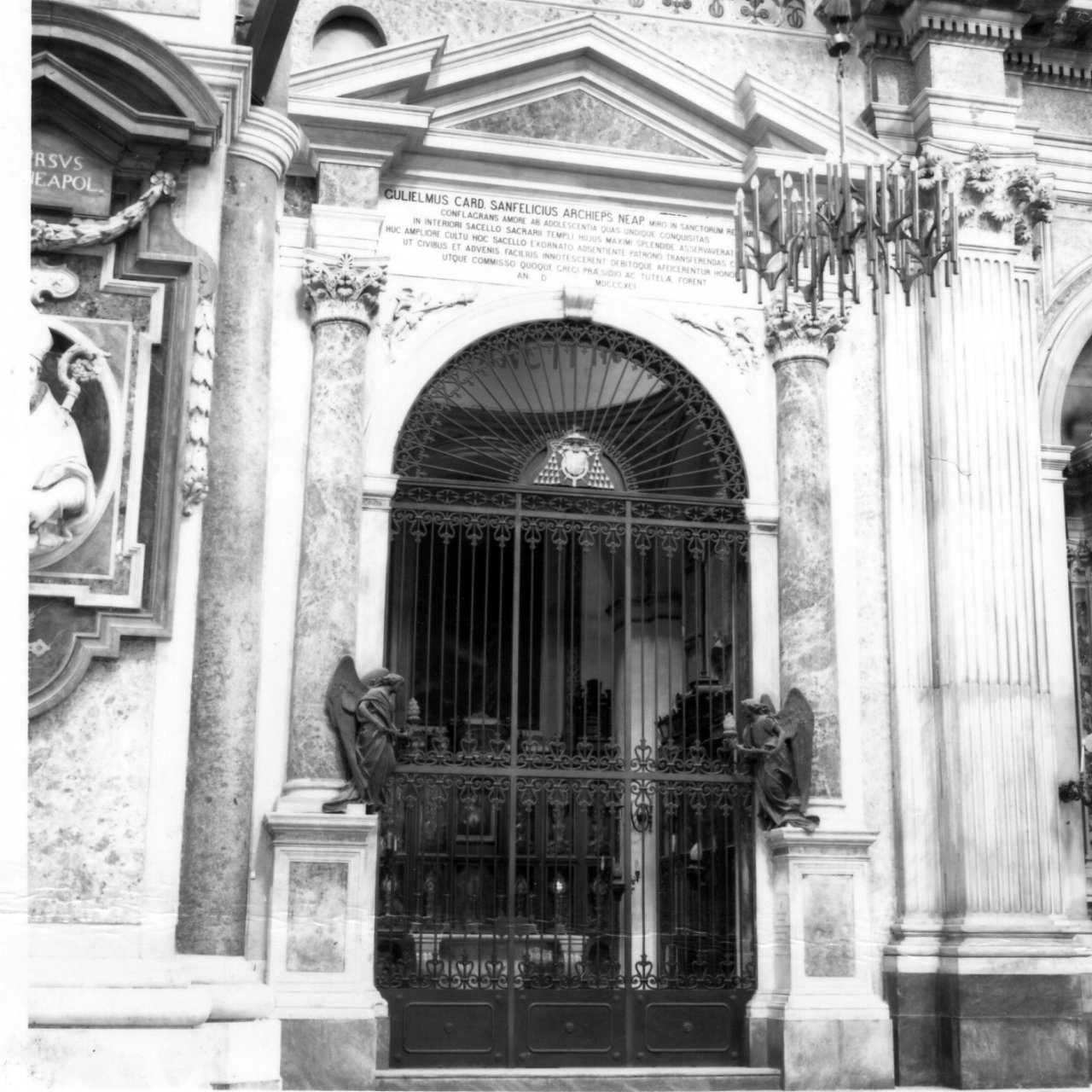 decorazione plastica - bottega campana (sec. XIX)