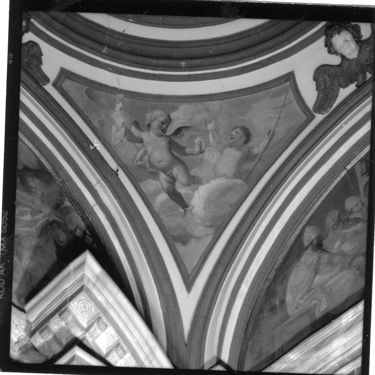 angeli (dipinto) di Malinconico Nicola (attribuito) (primo quarto sec. XVIII)