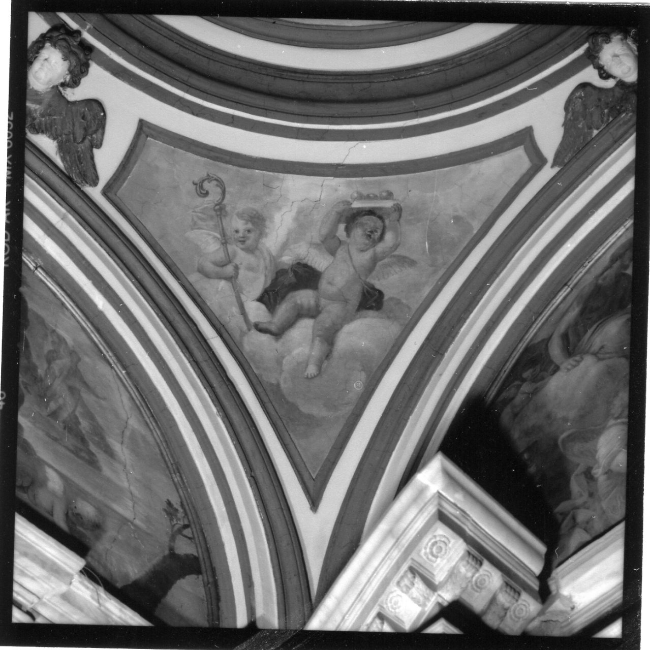 angeli (dipinto) di Malinconico Nicola (attribuito) (primo quarto sec. XVIII)