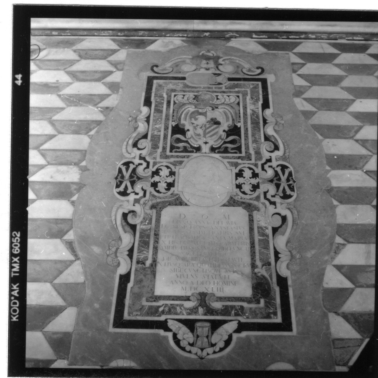 lapide tombale di Malasomma Andrea (sec. XVII)