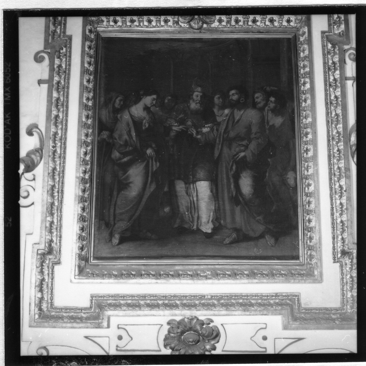 Sposalizio di Maria Vergine (dipinto) di De Luca Luigi (sec. XVII)