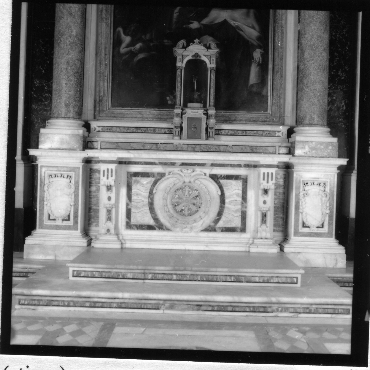 altare - bottega napoletana (prima metà sec. XVIII)