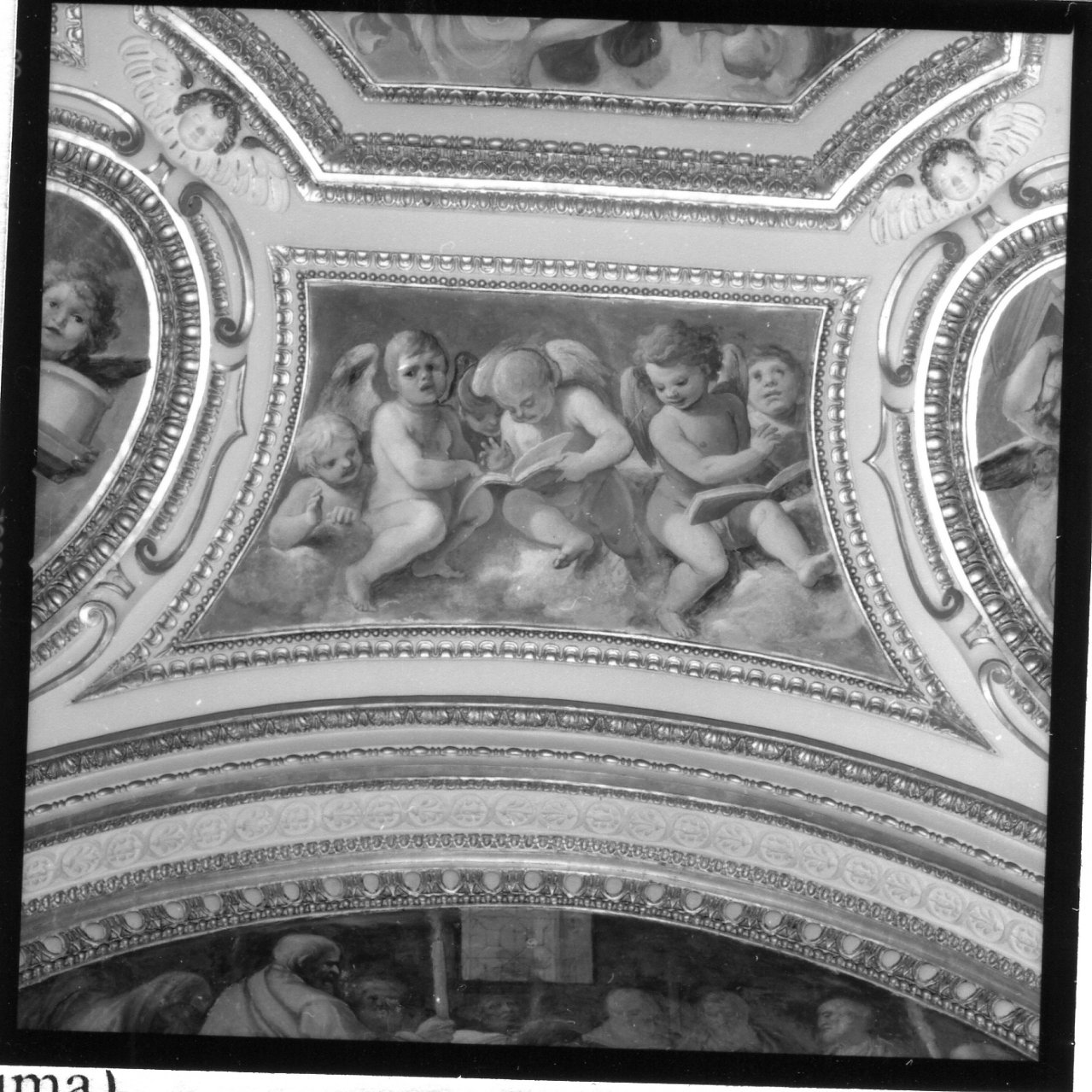 angeli (dipinto) di Corenzio Belisario (sec. XVII)