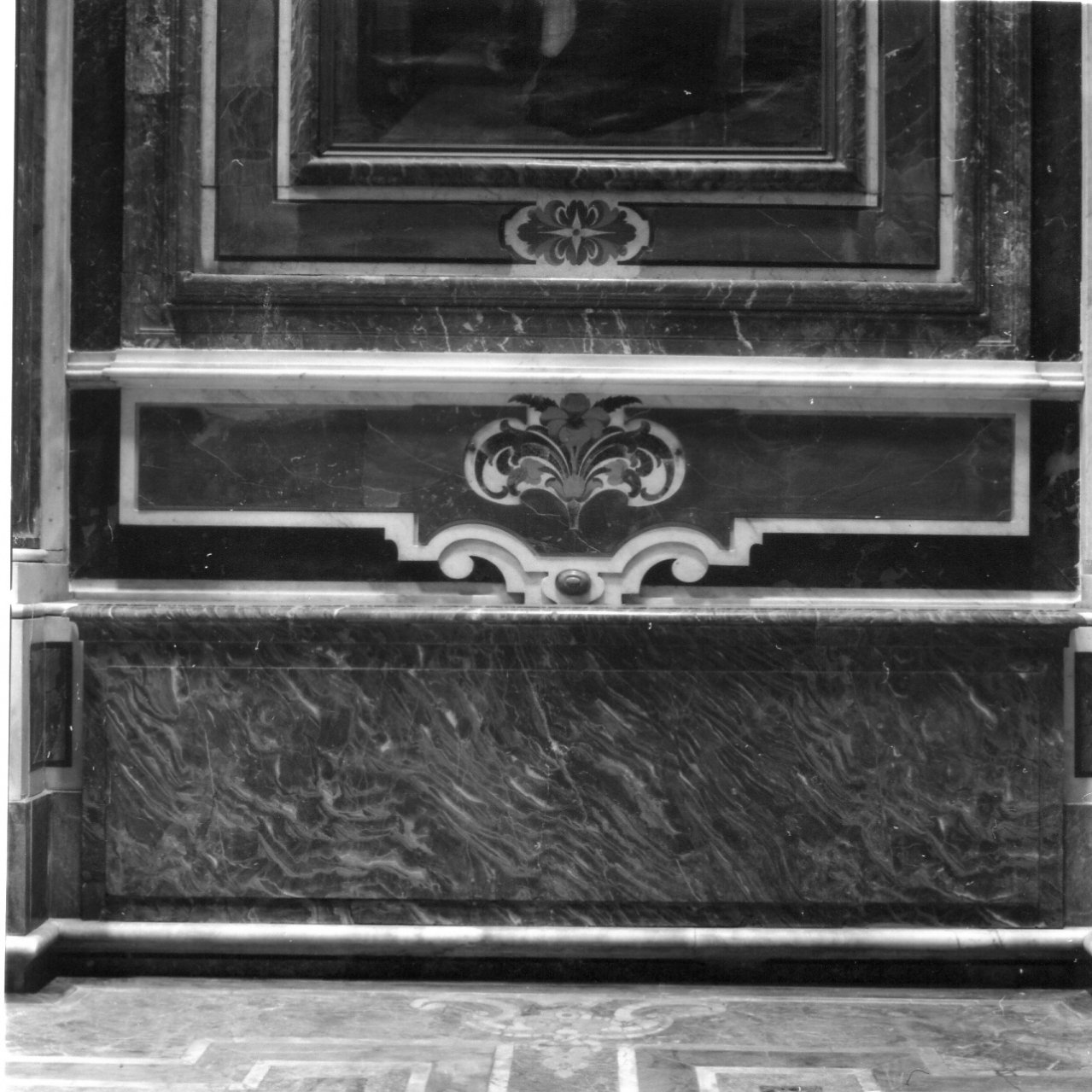 motivi decorativi floreali (pannello, serie) di Fanzago Cosimo (sec. XVII)