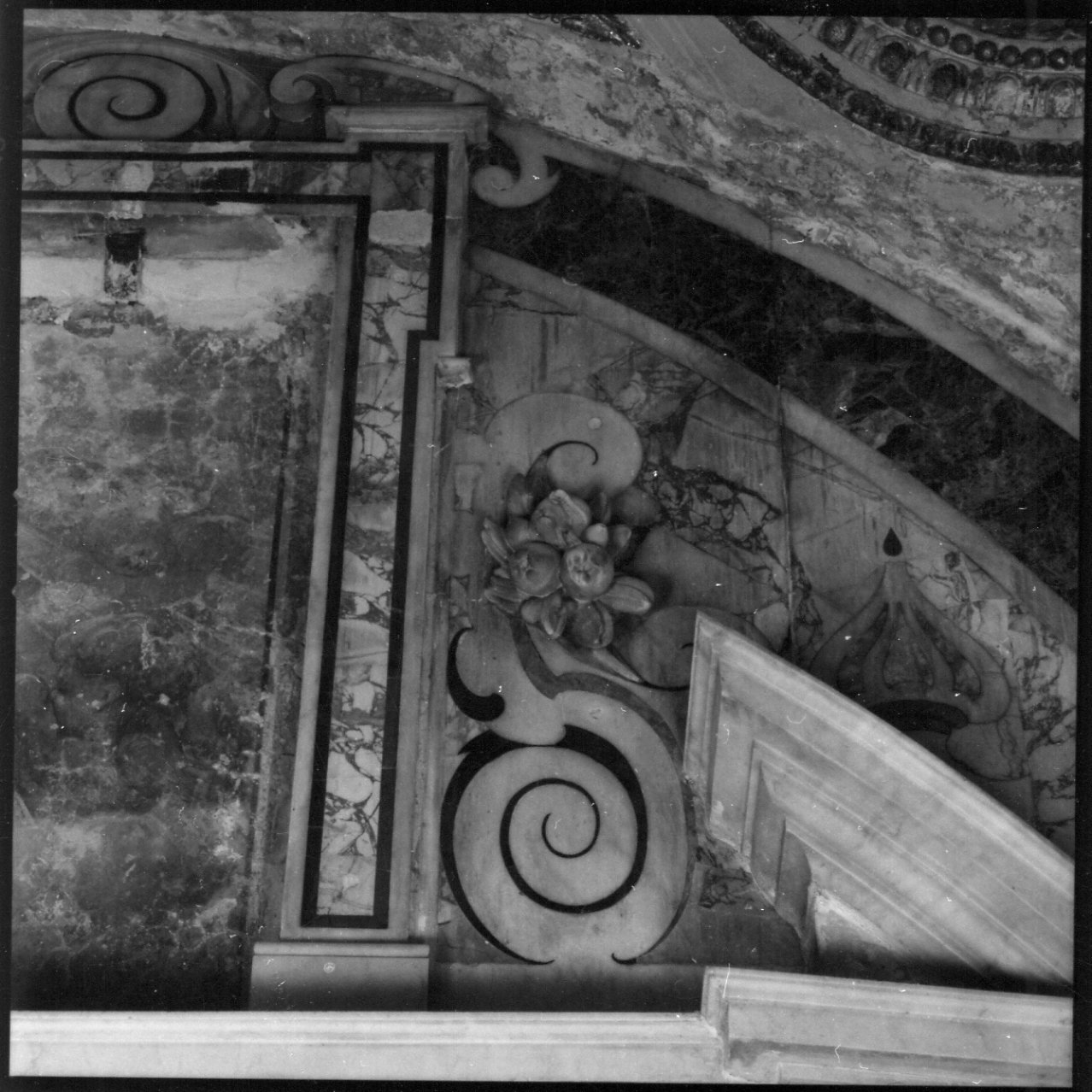 decorazione plastica, serie - bottega napoletana (fine sec. XVII)