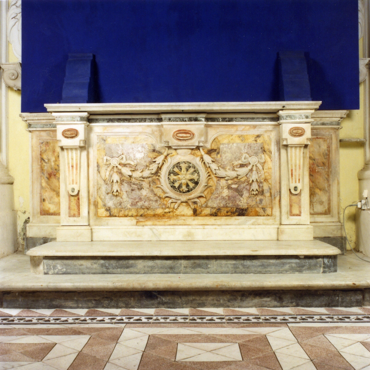altare, serie - bottega napoletana (inizio sec. XVIII)