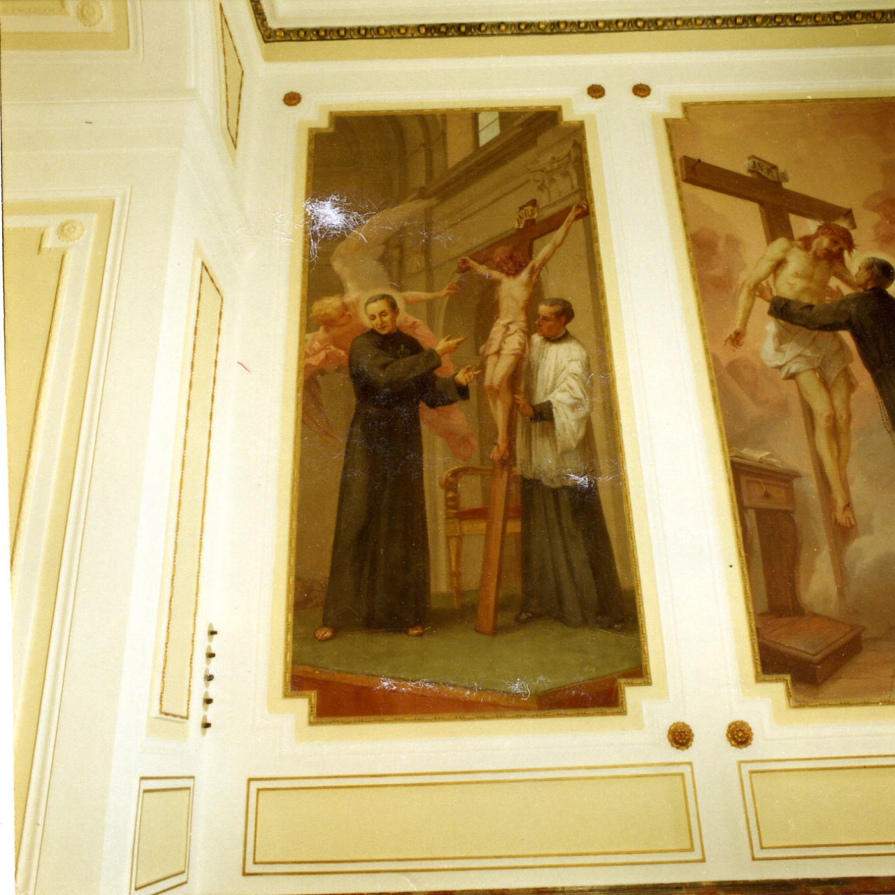 San Paolo della Croce (dipinto) di Ballerini Ettore (sec. XX)